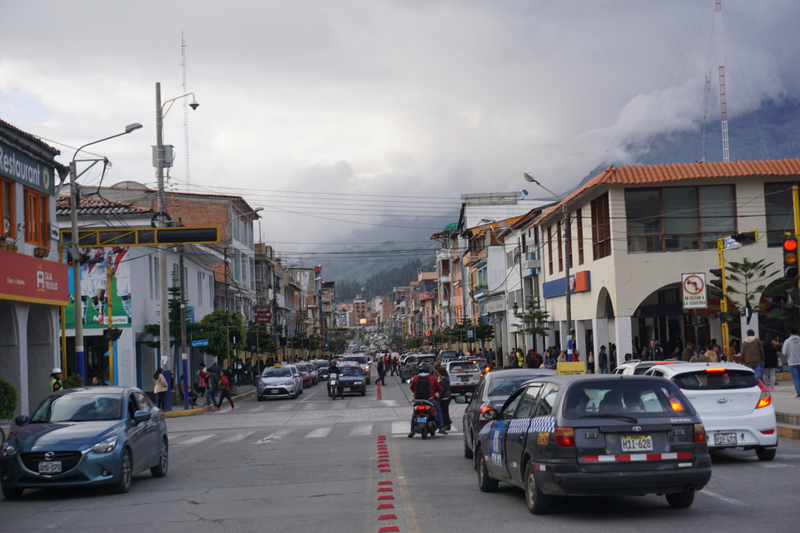 The city of Huaraz